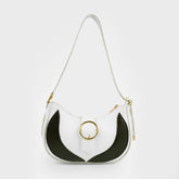 Royal White Shoulder Bag
